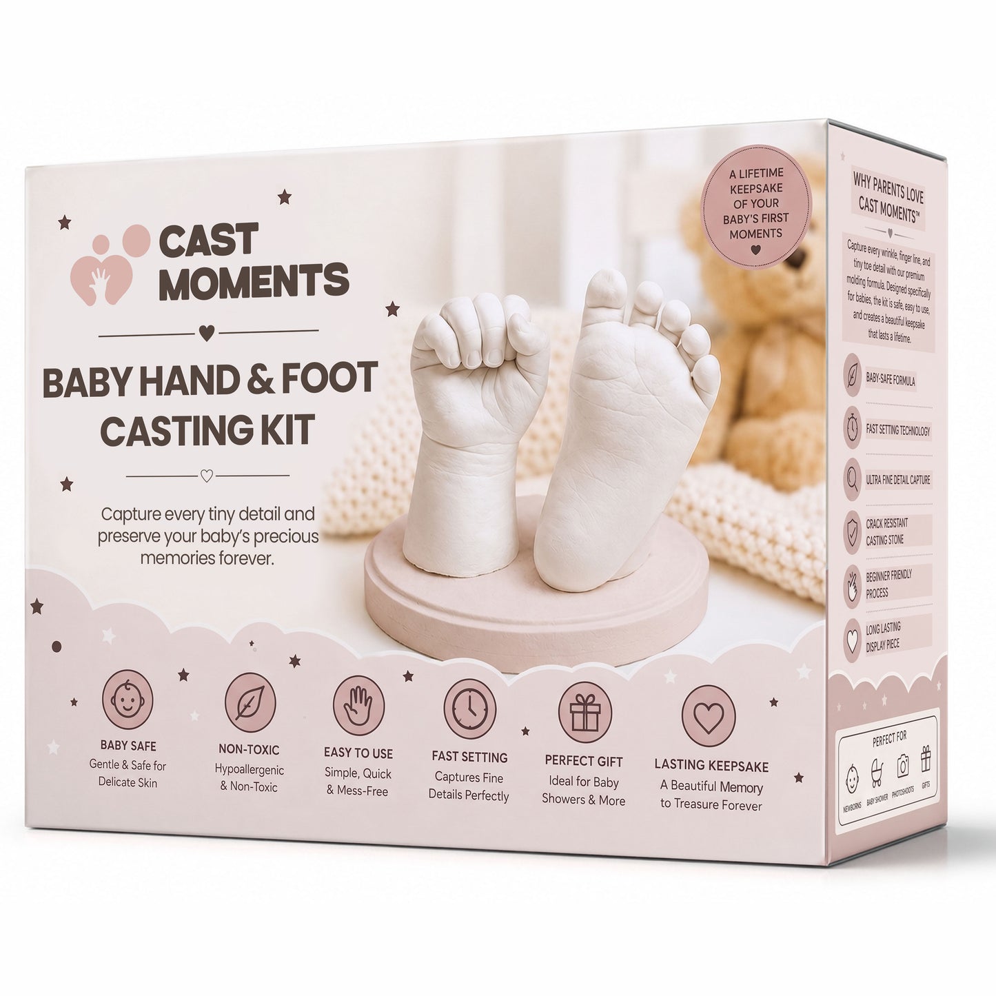 Cast Moments Baby Hand & Foot Casting Kit™️