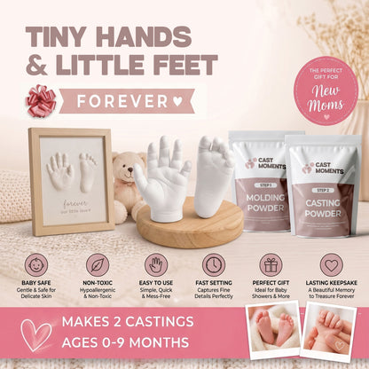 Cast Moments Baby Hand & Foot Casting Kit™️