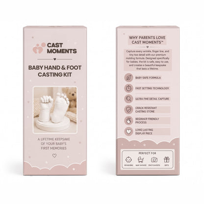 Cast Moments Baby Hand & Foot Casting Kit™️