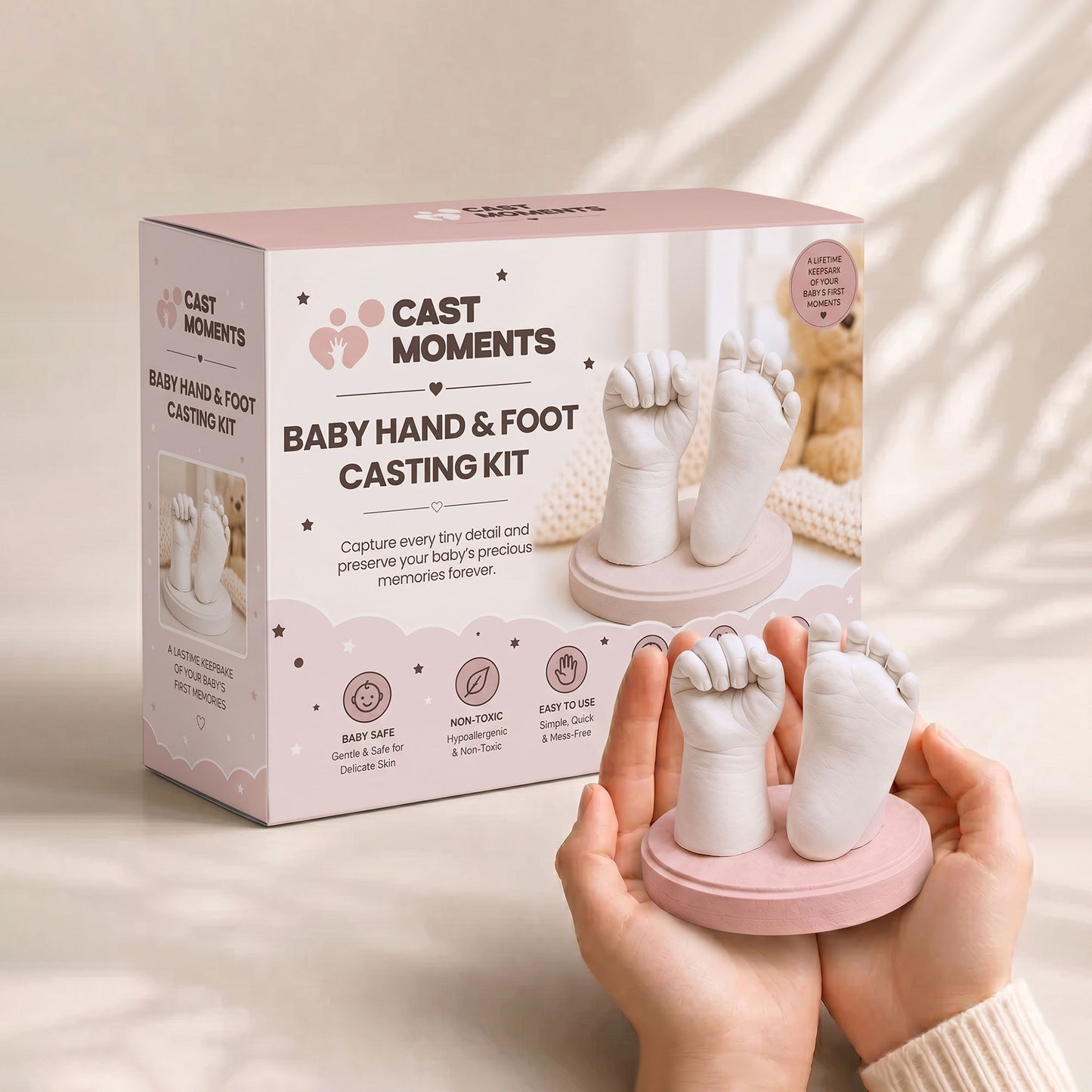 Cast Moments Baby Hand & Foot Casting Kit™️